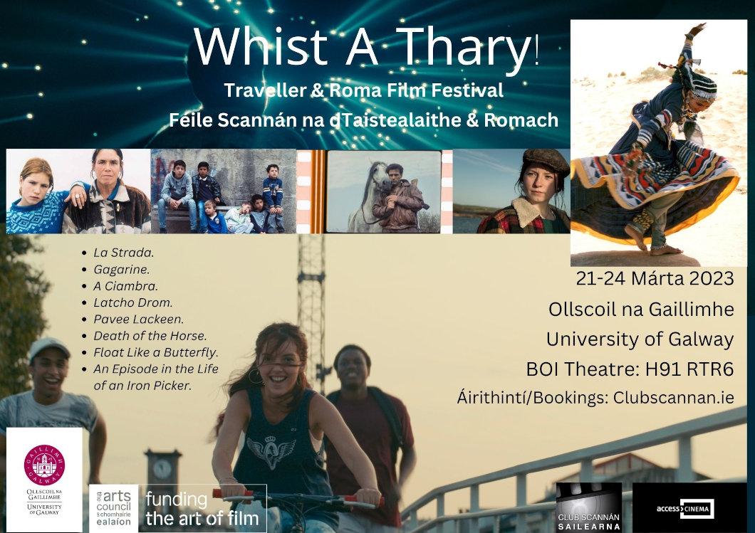 Whist A Thary: Traveller and Roma Film Festival 2023, banner